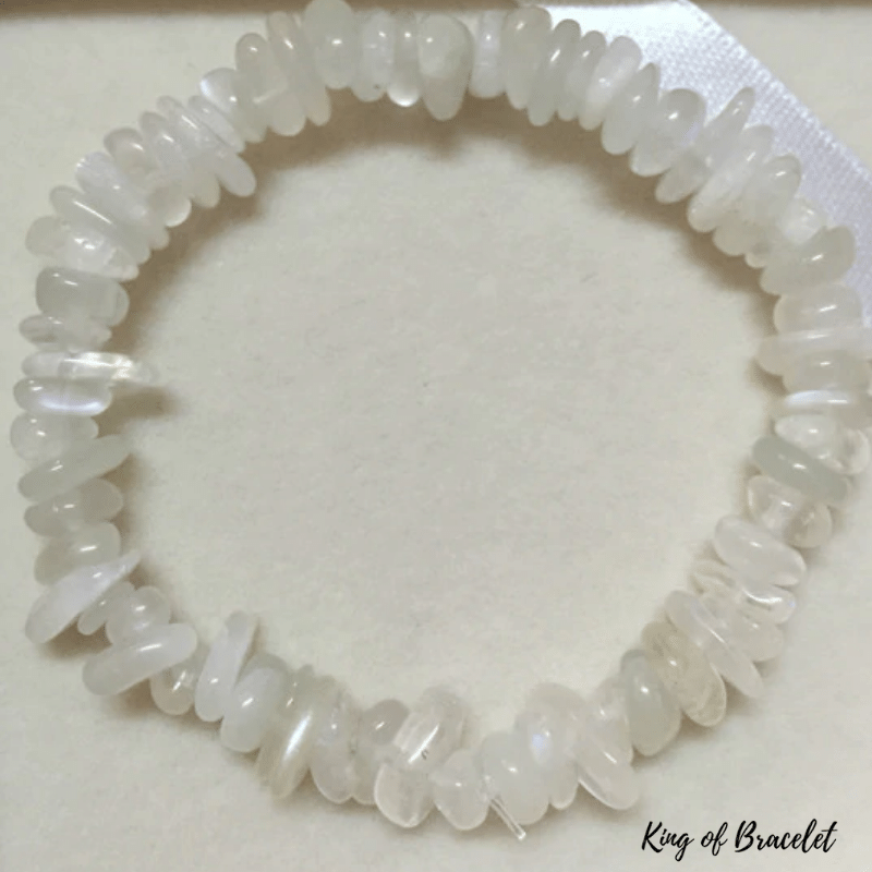 Bracelet Chips en Pierre de Lune - King of Bracelet