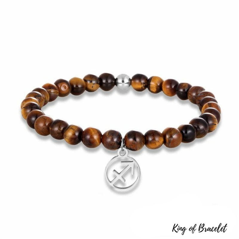 Bracelet Zodiaque en Oeil de Tigre - King of Bracelet