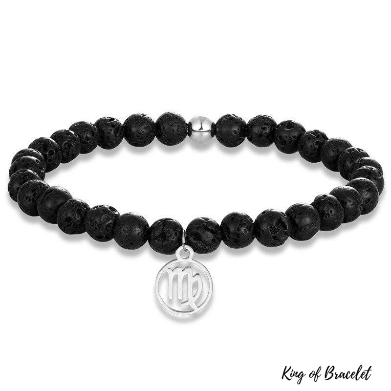 Bracelet Zodiaque en Pierre de Lave - King of Bracelet