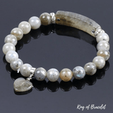Bracelet Coeur en Labradorite - King of Bracelet