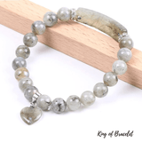 Bracelet Coeur en Labradorite - King of Bracelet