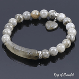 Bracelet Coeur en Labradorite - King of Bracelet