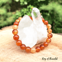 Bracelet en Cornaline - King of Bracelet