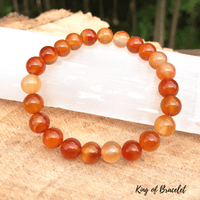 Bracelet en Cornaline - King of Bracelet