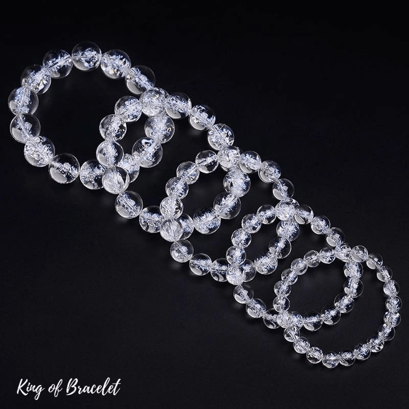 Bracelet en Cristal de Roche de l'Himalaya - King of Bracelet