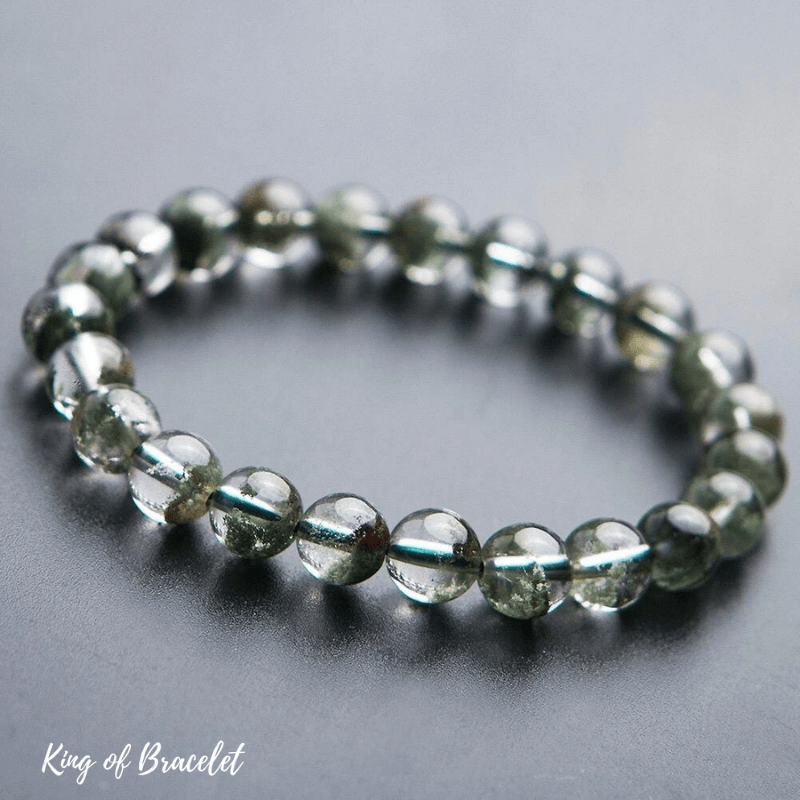 Bracelet en Quartz Fantôme Vert - King of Bracelet