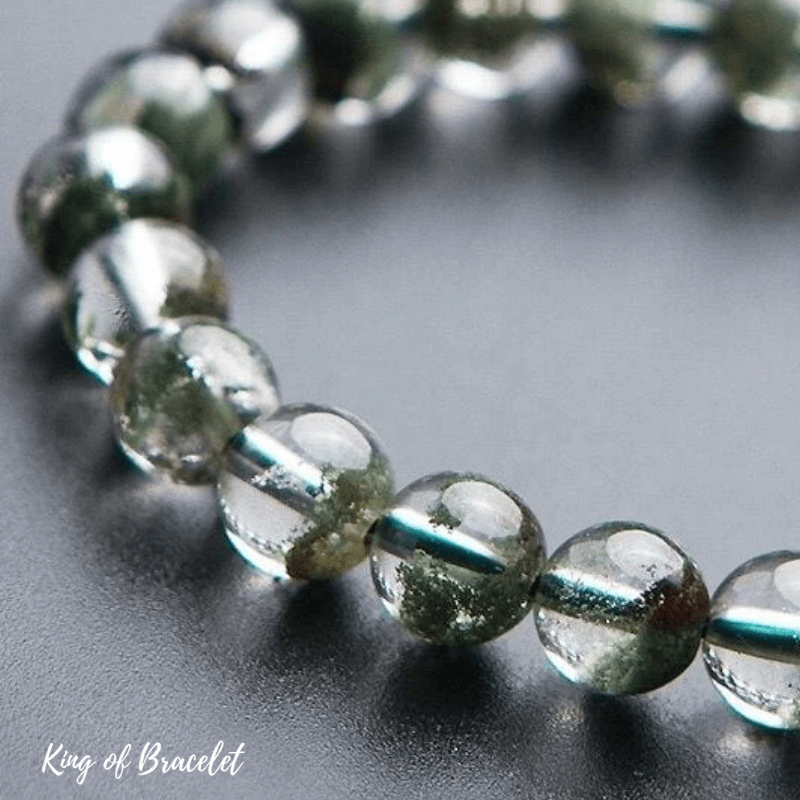 Bracelet en Quartz Fantôme Vert - King of Bracelet