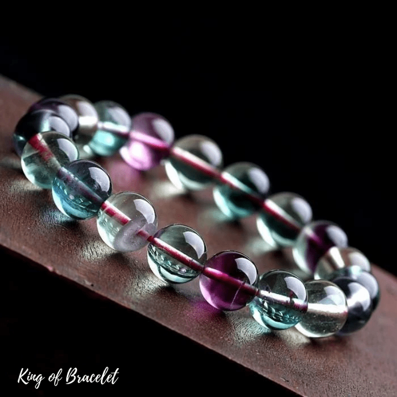 Bracelet en Fluorite Arc-en-Ciel - King of Bracelet
