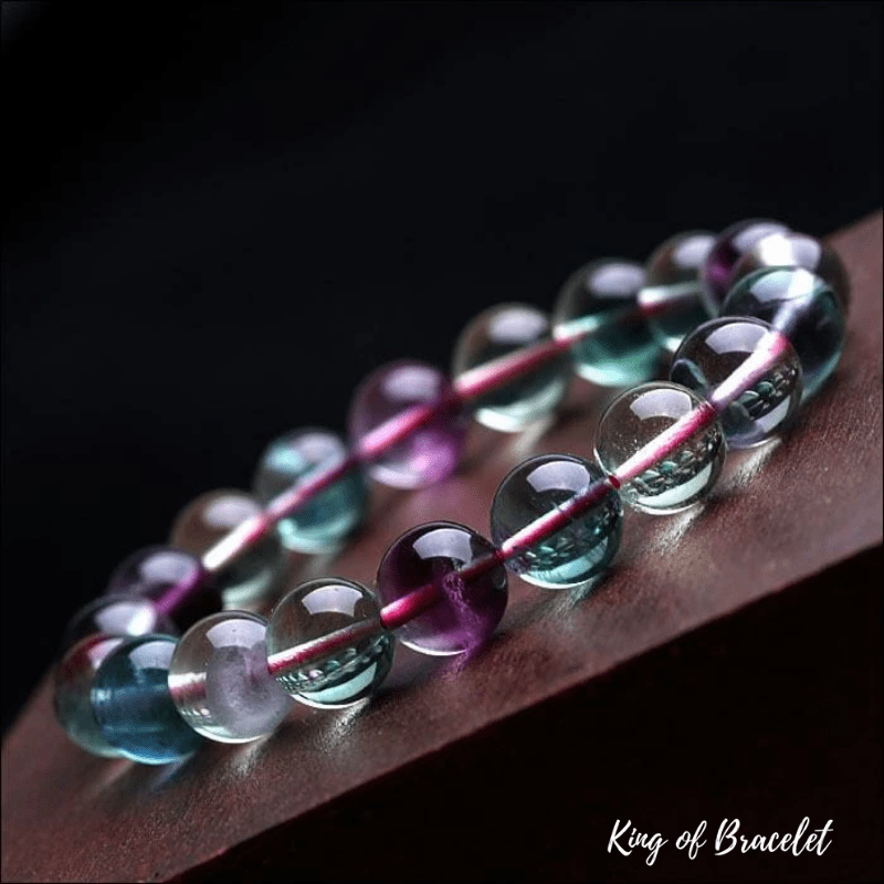 Bracelet en Fluorite Arc-en-Ciel - King of Bracelet
