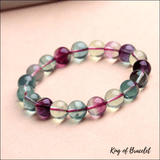 Bracelet en Fluorite Arc-en-Ciel - King of Bracelet