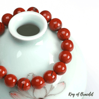 Bracelet en Jaspe Rouge - King of Bracelet