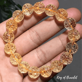 Bracelet Mala Tibétain en Citrine - King of Bracelet
