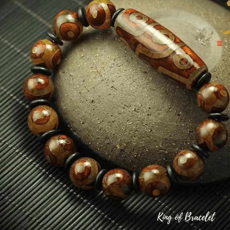 Bracelet Tibétain en Agate - King of Bracelet
