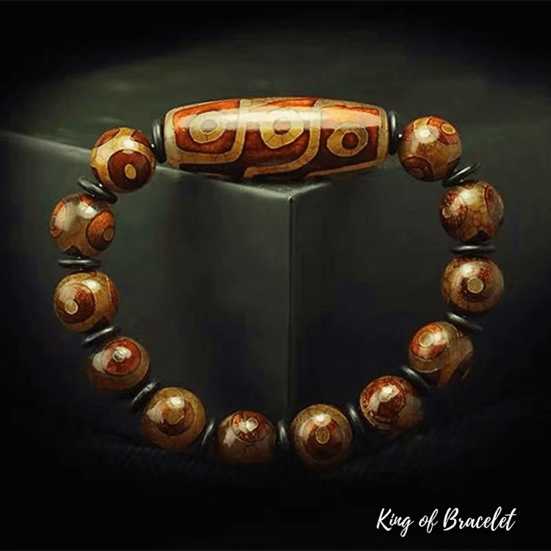Bracelet Tibétain en Agate - King of Bracelet