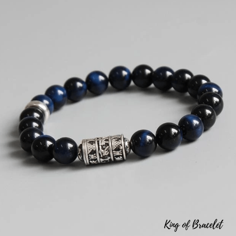 Bracelet Tibétain en Oeil de Faucon - King of Bracelet