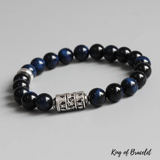 Bracelet Tibétain en Oeil de Faucon - King of Bracelet