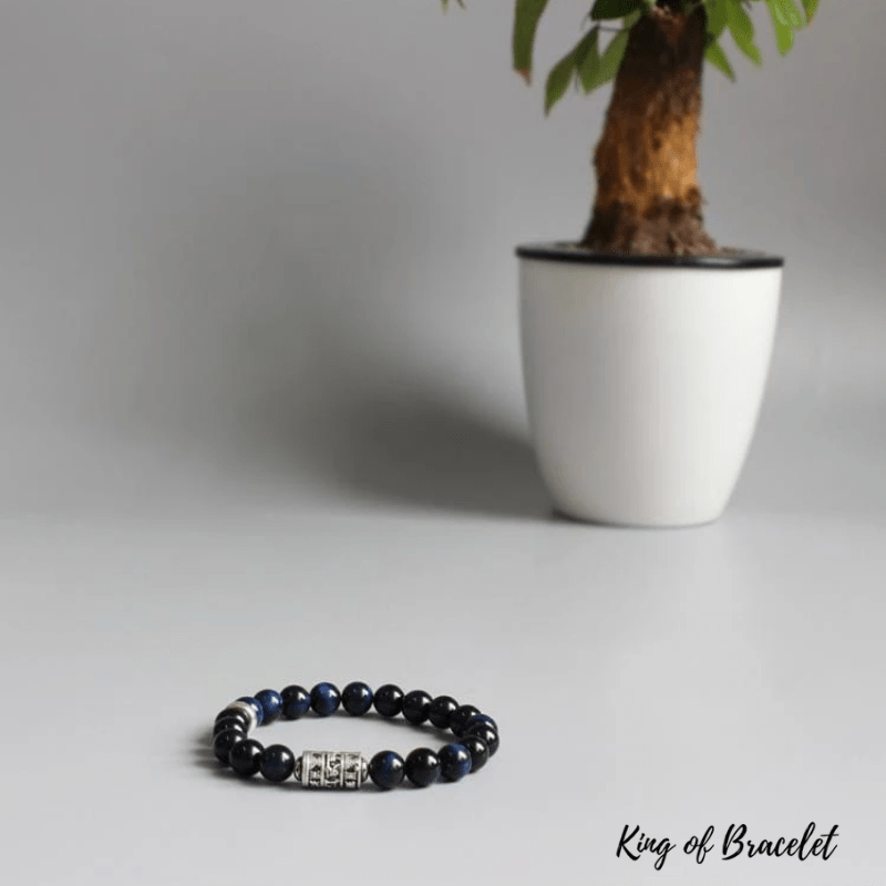 Bracelet Tibétain en Oeil de Faucon - King of Bracelet