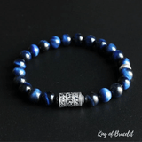 Bracelet Tibétain en Oeil de Faucon - King of Bracelet