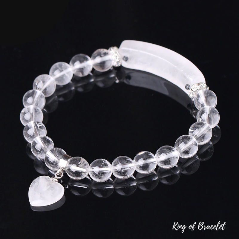 Bracelet Femme en Cristal de Roche - King of Bracelet