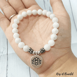 Bracelet Mala en Pierre de Lune Naturelle - King of Bracelet