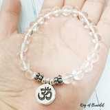 Bracelet Mala en Cristal de Roche - King of Bracelet