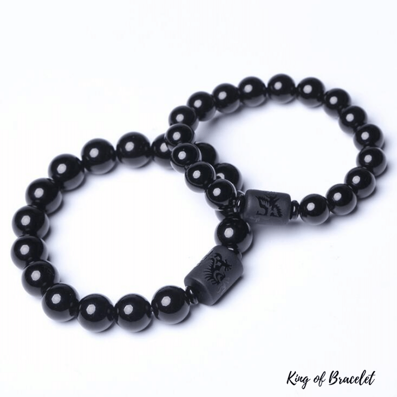 Bracelet Porte-Bonheur en Obsidienne - King of Bracelet