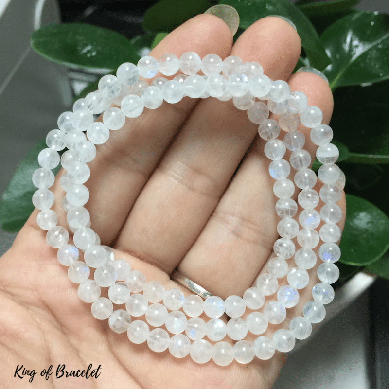 Bracelet Triple en Pierre de Lune Véritable - King of Bracelet