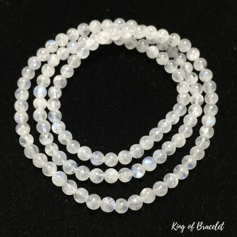 Bracelet Triple en Pierre de Lune Naturelle - King of Bracelet