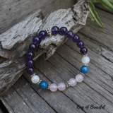 Bracelet Mala Tibétain "Apaisement et Amour" - King of Bracelet