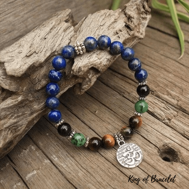 Bracelet Mala Tibétain "Courage et Vitalité" - King of Bracelet