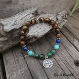 Bracelet Mala Tibétain "Protection et Apaisement" - King of Bracelet