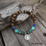 Bracelet Mala Tibétain "Protection et Apaisement" - King of Bracelet