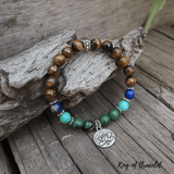 Bracelet Mala Tibétain "Protection et Apaisement" - King of Bracelet