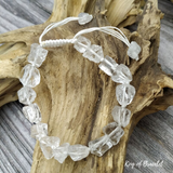 Bracelet en Cristal de Roche Brut