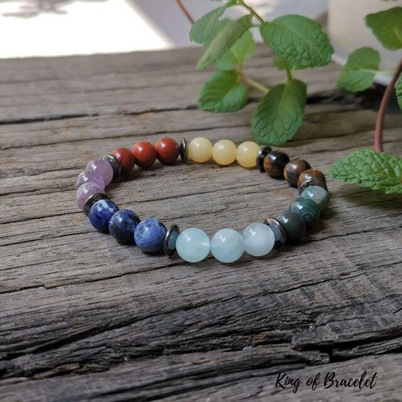 Bracelet 7 Chakras - Dernière Version