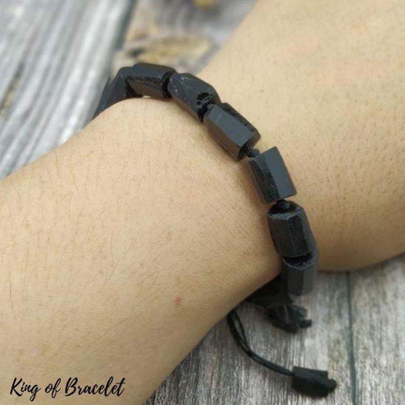 Bracelet en Tourmaline Noire Brute - King of Bracelet