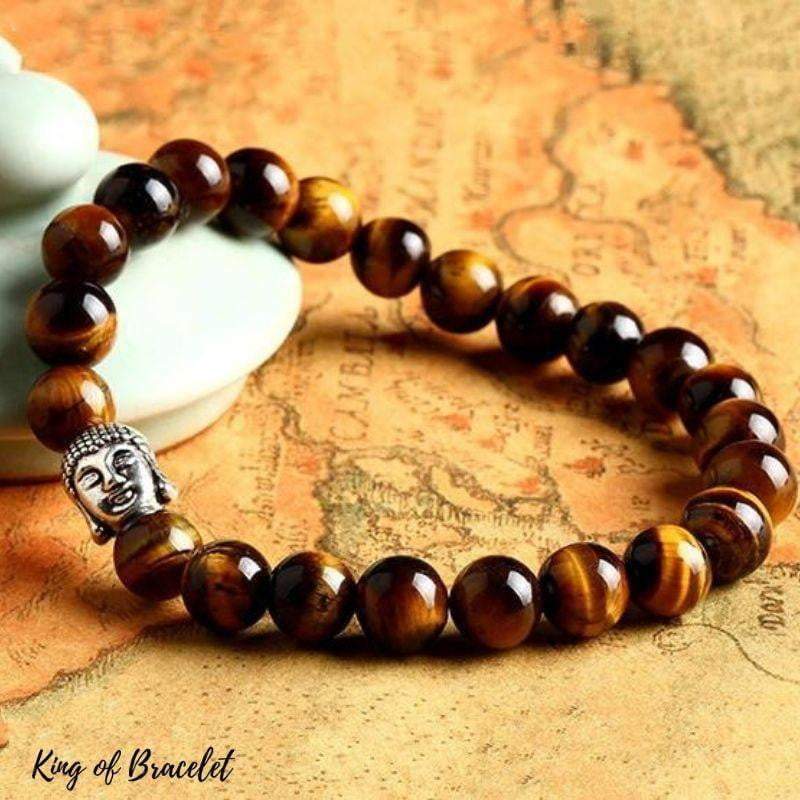Bracelet Bouddha en Oeil de Tigre - King of Bracelet