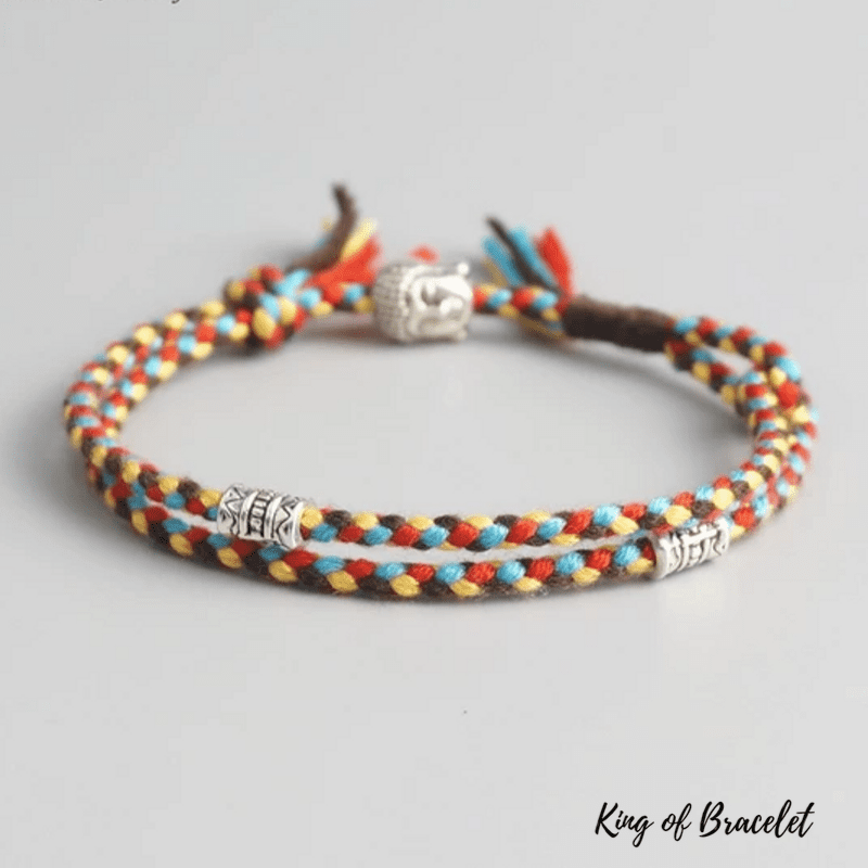 Bracelet Bouddhiste Tibétain Porte-Bonheur - King of Bracelet