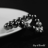 Bracelet Tibétain en Hématite - King of Bracelet