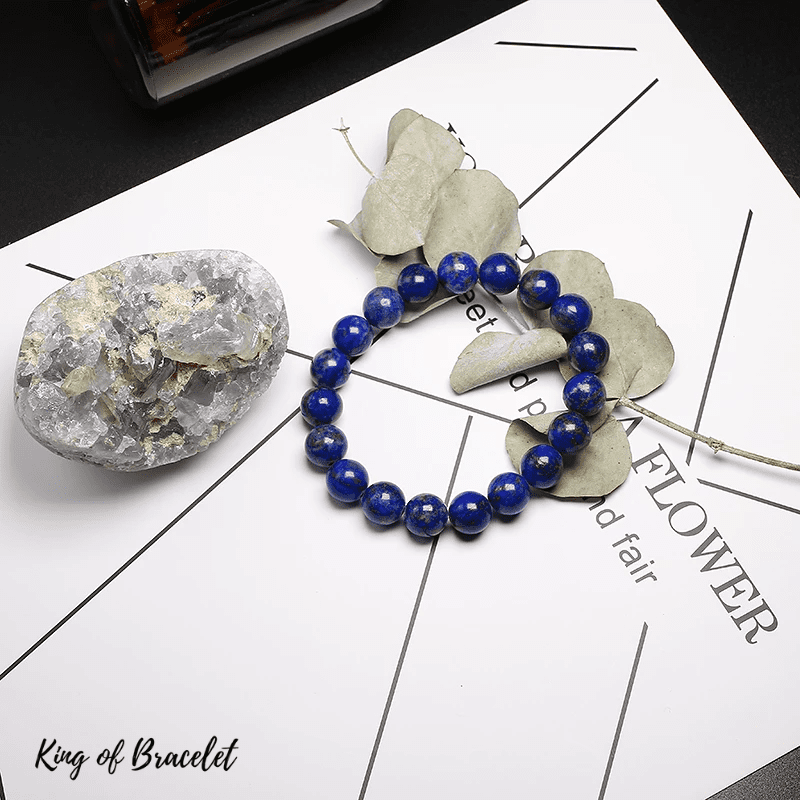 Bracelets en Lapis Lazuli - L'Atelier Cosm'éthique Bracelets en Lapis Lazuli - L'Atelier Cosm'éthique