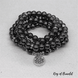 Bracelet Mala Tibétain en Hématite - King of Bracelet