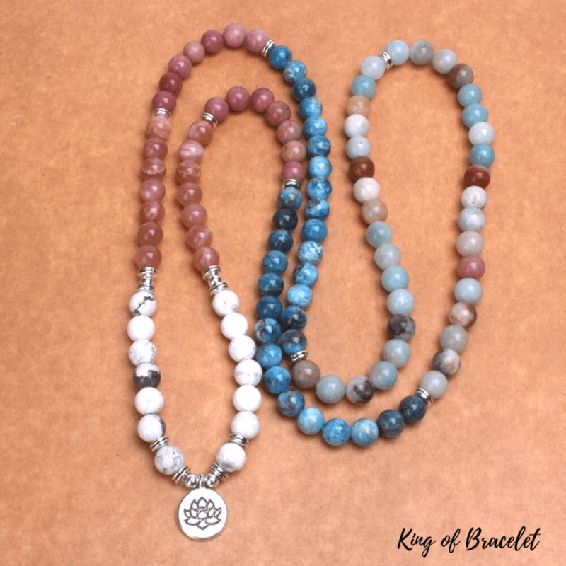 Bracelet Mala Tibétain en Pierres Naturelles - King of Bracelet