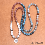 Bracelet Mala Tibétain en Pierres Naturelles - King of Bracelet