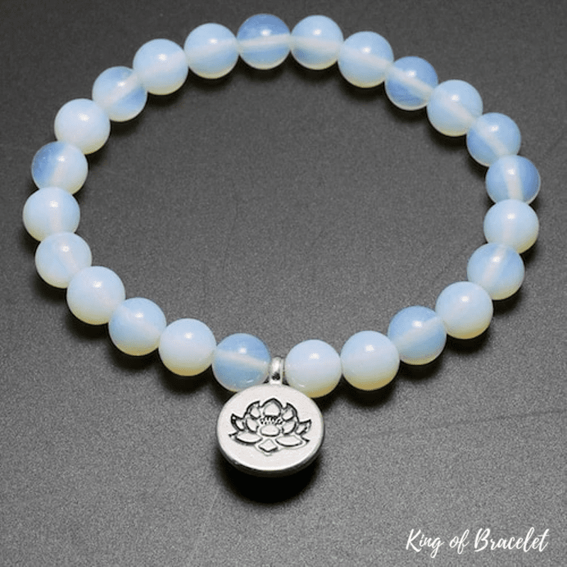 Bracelet Mala Tibétain en Opalite - King of Bracelet