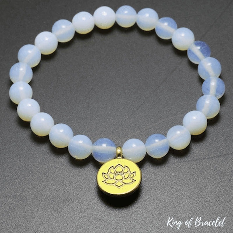 Bracelet Mala Tibétain en Opalite - King of Bracelet