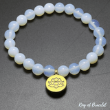 Bracelet Mala Tibétain en Opalite - King of Bracelet