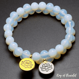 Bracelet Mala Tibétain en Opalite - King of Bracelet