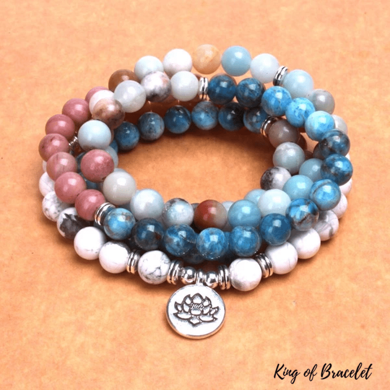 Bracelet Mala Tibétain en Pierres Naturelles - King of Bracelet
