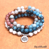 Bracelet Mala Tibétain en Pierres Naturelles - King of Bracelet