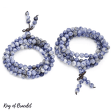 Bracelet Mala Tibétain en Sodalite - King of Bracelet